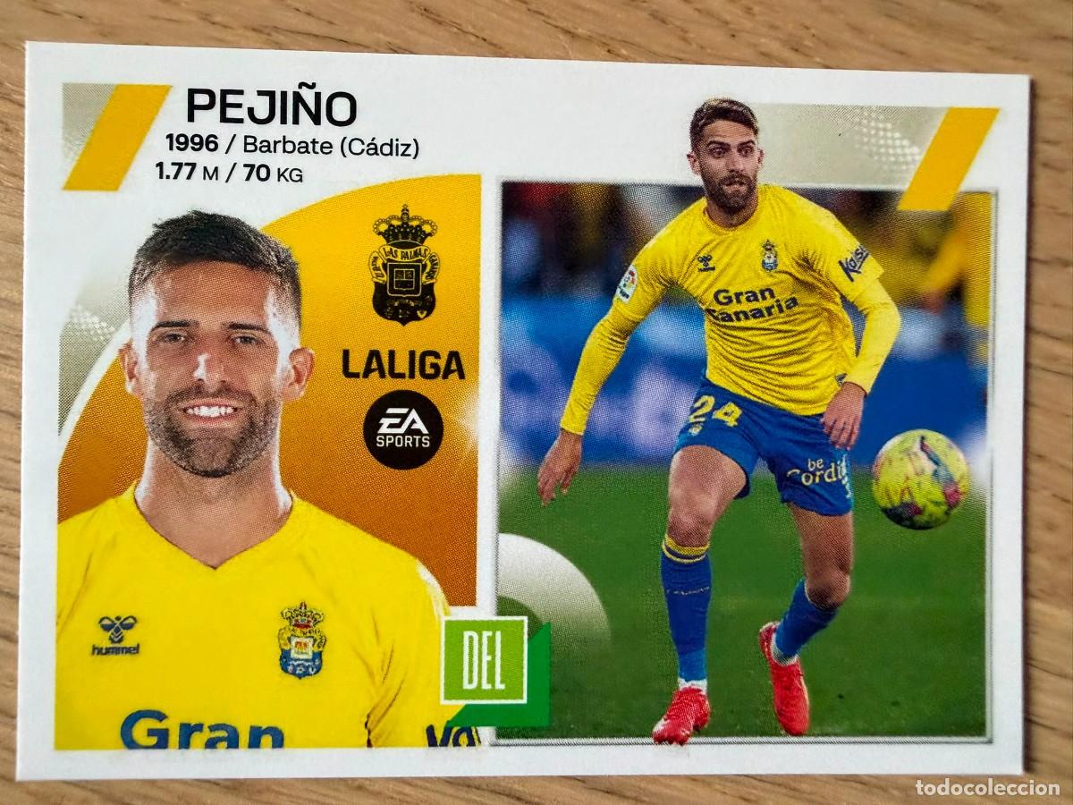Coleccionismo cromos antiguos: 18 PEJI&Ntilde;O LAS PALMAS 23 24 2023 2024 LIGA EA SPORTS COLECCIONES ESTE SIN PEGAR STICKER