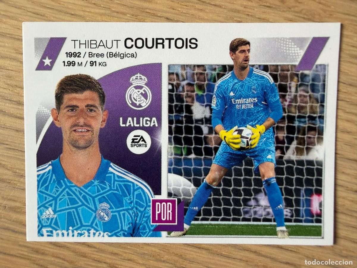 Collezionismo Figurine antiche: 3 COURTOIS REAL MADRID 23 24 2023 2024 LIGA EA SPORTS COLECCIONES ESTE SIN PEGAR STICKER