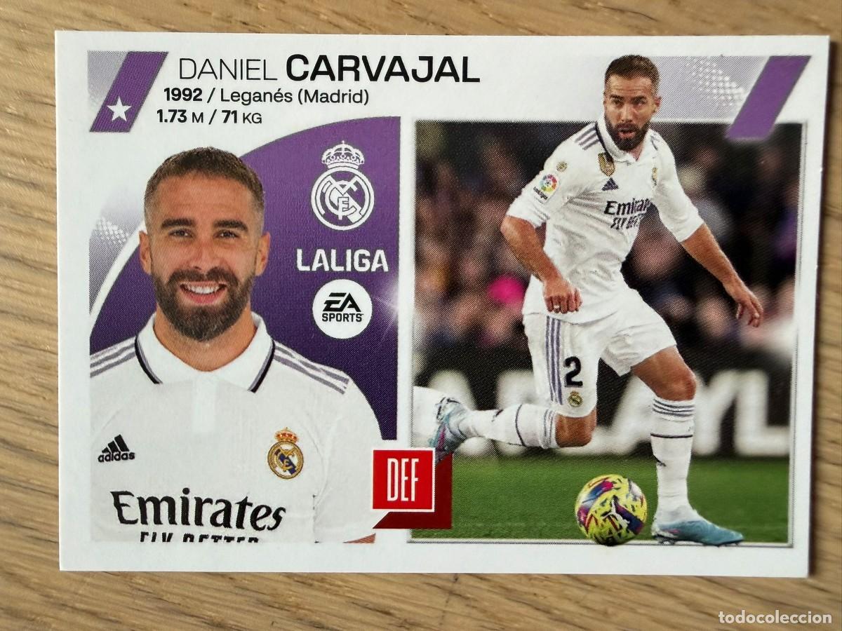 Collezionismo Figurine antiche: 5 CARVAJAL REAL MADRID 23 24 2023 2024 LIGA EA SPORTS COLECCIONES ESTE SIN PEGAR STICKER