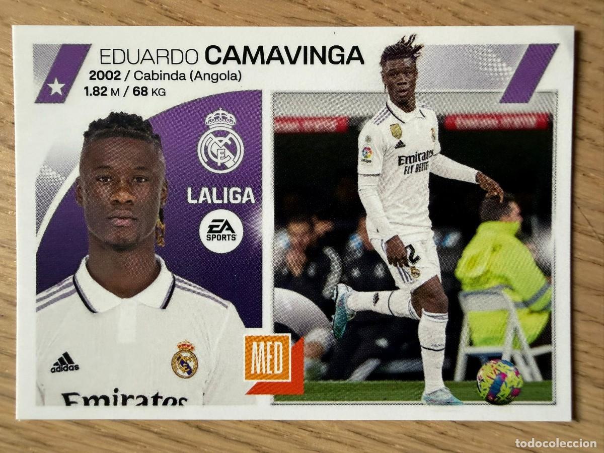 Coleccionismo cromos antiguos: 11 CAMAVINGA REAL MADRID 23 24 2023 2024 LIGA EA SPORTS COLECCIONES ESTE SIN PEGAR STICKER