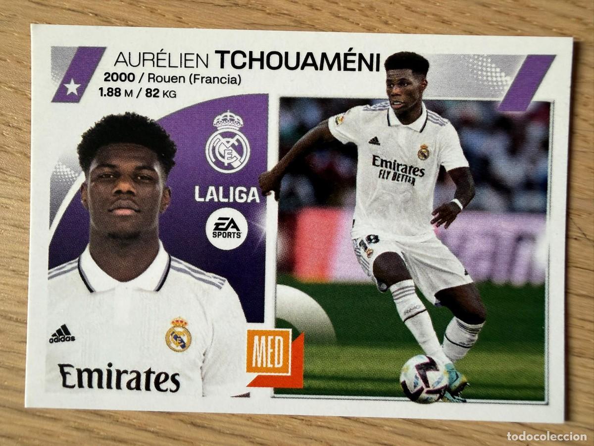 Coleccionismo cromos antiguos: 12 TCHOUAMENI REAL MADRID 23 24 2023 2024 LIGA EA SPORTS COLECCIONES ESTE SIN PEGAR STICKER
