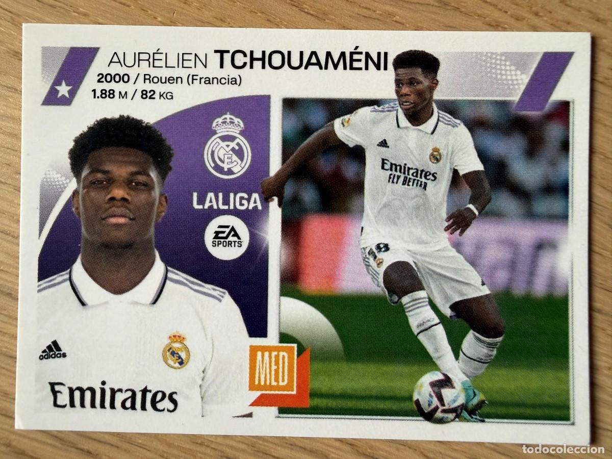 Coleccionismo cromos antiguos: 12 TCHOUAMENI REAL MADRID 23 24 2023 2024 LIGA EA SPORTS COLECCIONES ESTE SIN PEGAR STICKER