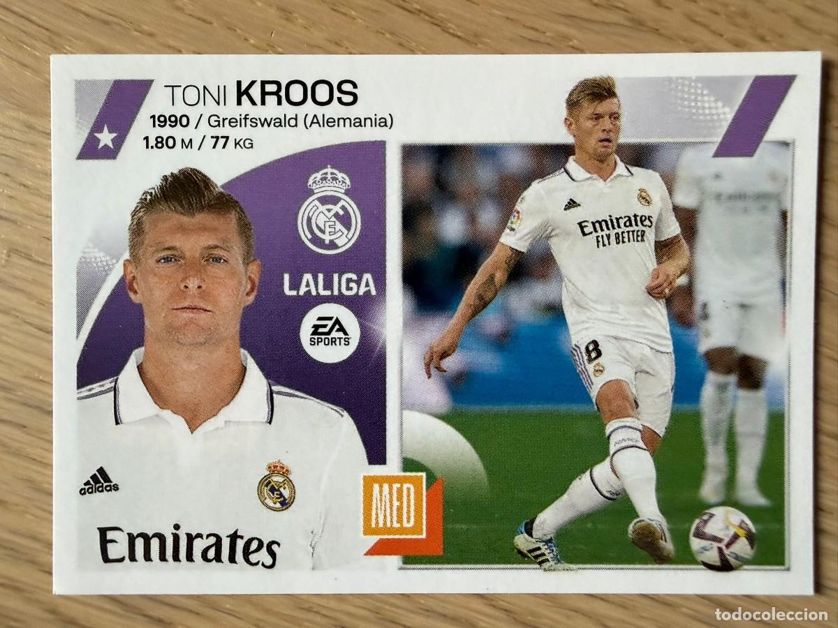 Coleccionismo cromos antiguos: 13 TONI KROOS REAL MADRID 23 24 2023 2024 LIGA EA SPORTS COLECCIONES ESTE SIN PEGAR STICKER