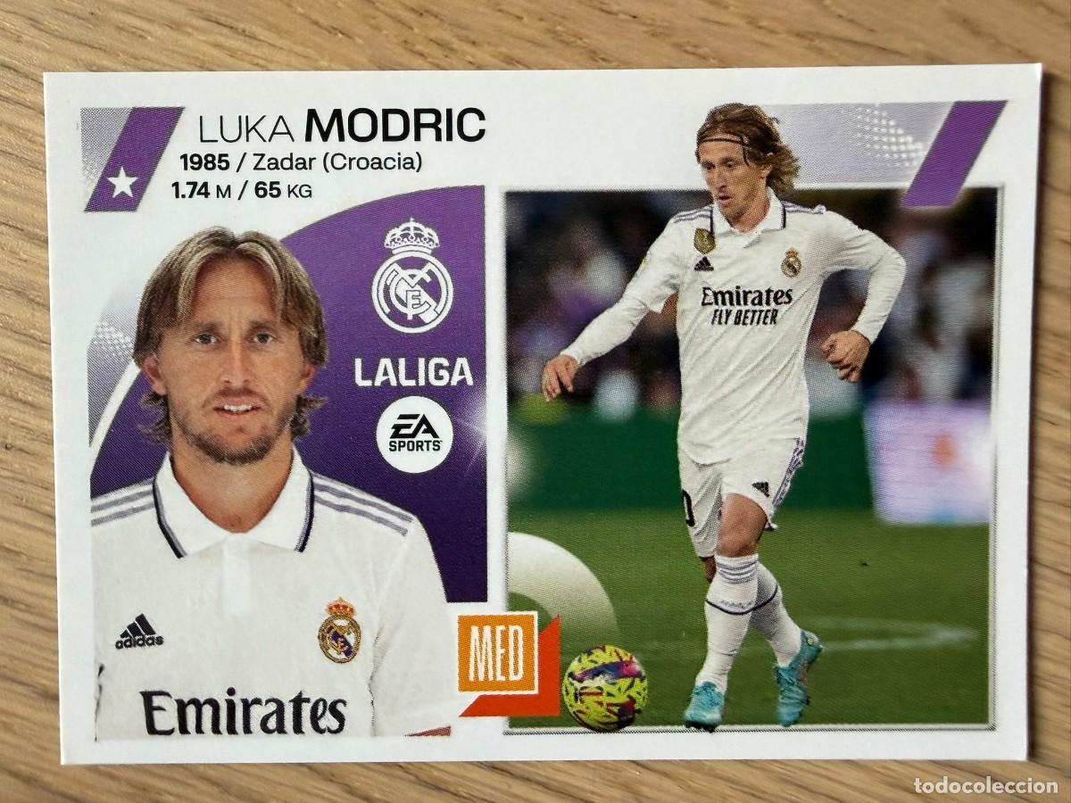 Coleccionismo cromos antiguos: 14 LUKA MODRIC REAL MADRID 23 24 2023 2024 LIGA EA SPORTS COLECCIONES ESTE SIN PEGAR STICKER