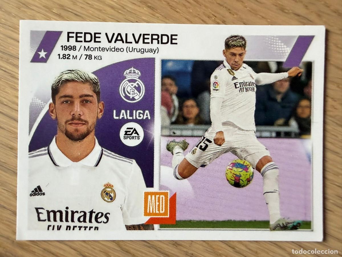 Coleccionismo cromos antiguos: 16 FEDE VALVERDE REAL MADRID 23 24 2023 2024 LIGA EA SPORTS COLECCIONES ESTE SIN PEGAR STICKER