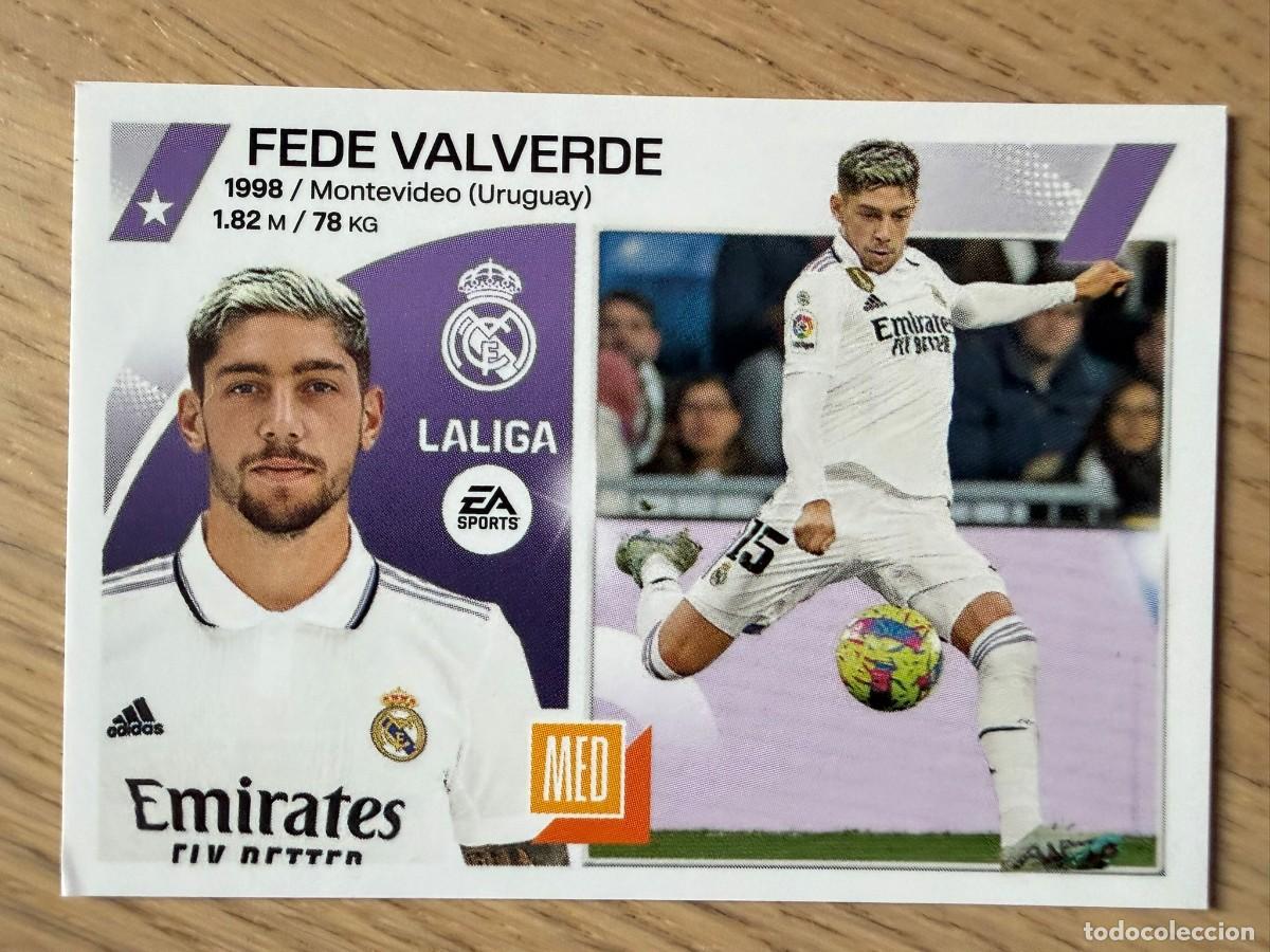 Coleccionismo cromos antiguos: 16 FEDE VALVERDE REAL MADRID 23 24 2023 2024 LIGA EA SPORTS COLECCIONES ESTE SIN PEGAR STICKER