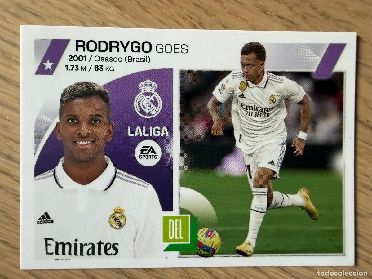 Coleccionismo cromos antiguos: 18 RODRYGO REAL MADRID 23 24 2023 2024 LIGA EA SPORTS COLECCIONES ESTE SIN PEGAR STICKER