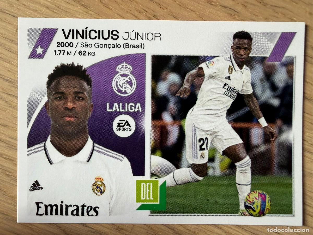 Coleccionismo cromos antiguos: 20 VINICIUS REAL MADRID 23 24 2023 2024 LIGA EA SPORTS COLECCIONES ESTE SIN PEGAR STICKER
