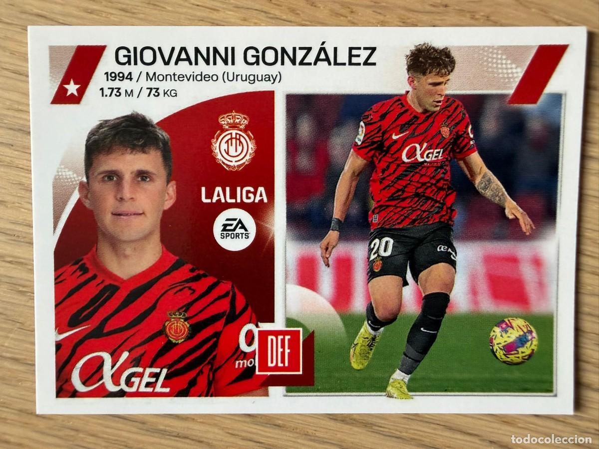 Coleccionismo cromos antiguos: 5B 5 B GIOVANNI GONZALEZ MALLORCA 23 24 2023 2024 LIGA EA SPORTS COLECCIONES ESTE SIN PEGAR STICKER