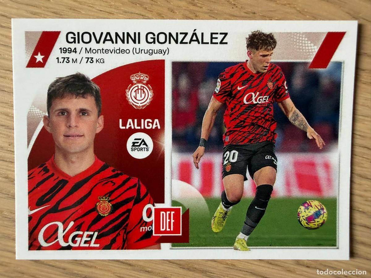 Coleccionismo cromos antiguos: 5B 5 B GIOVANNI GONZALEZ MALLORCA 23 24 2023 2024 LIGA EA SPORTS COLECCIONES ESTE SIN PEGAR STICKER