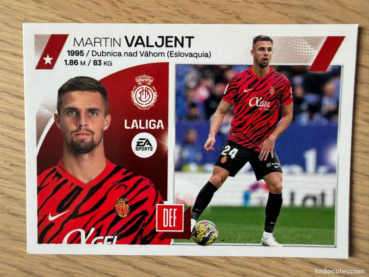 Coleccionismo cromos antiguos: 6 VALJENT MALLORCA 23 24 2023 2024 LIGA EA SPORTS COLECCIONES ESTE SIN PEGAR STICKER