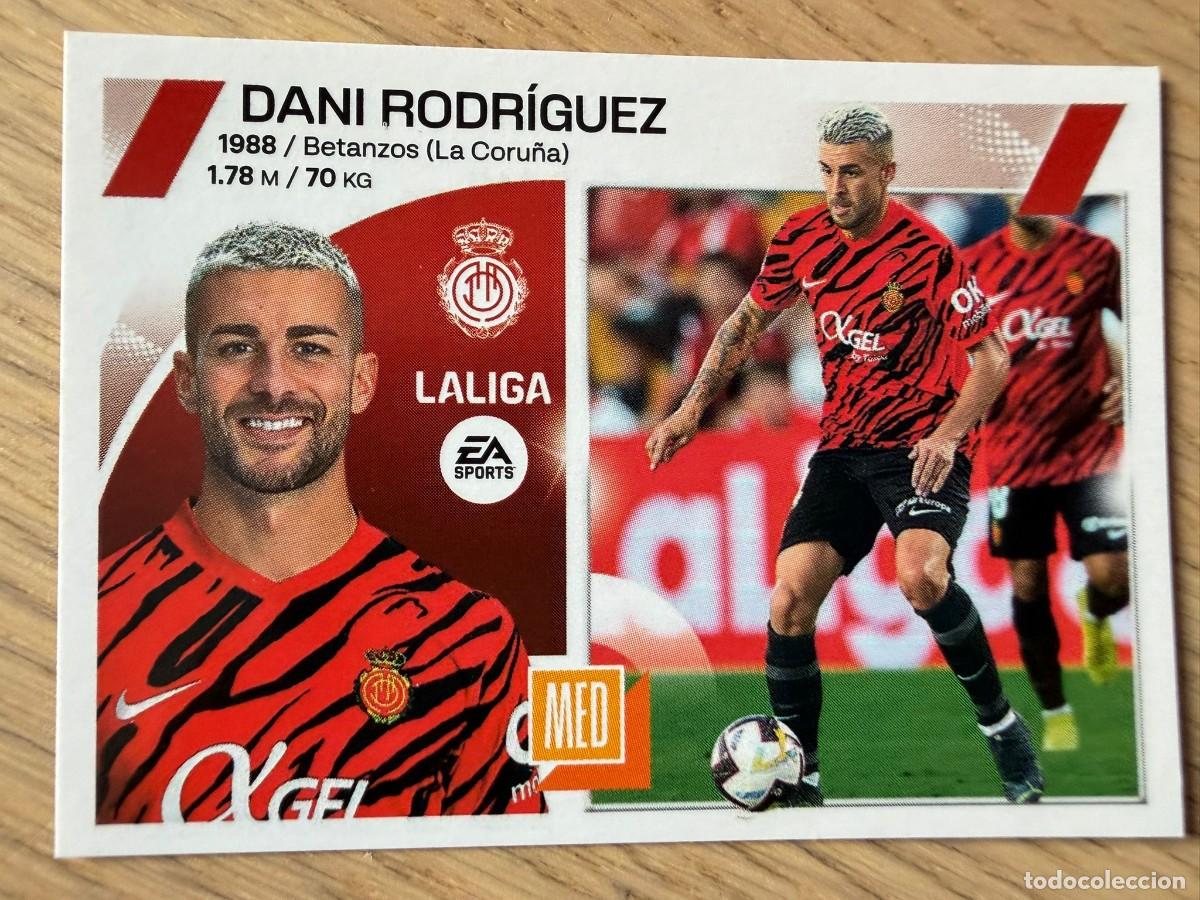 Coleccionismo cromos antiguos: 14 DANI RODRIGUEZ MALLORCA 23 24 2023 2024 LIGA EA SPORTS COLECCIONES ESTE SIN PEGAR STICKER