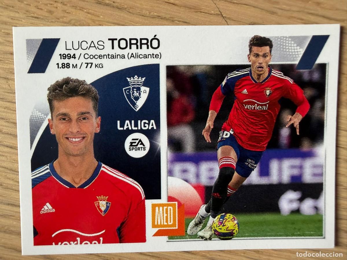 Coleccionismo cromos antiguos: 12 LUCAS TORRO OSASUNA 23 24 2023 2024 LIGA EA SPORTS COLECCIONES ESTE SIN PEGAR STICKER
