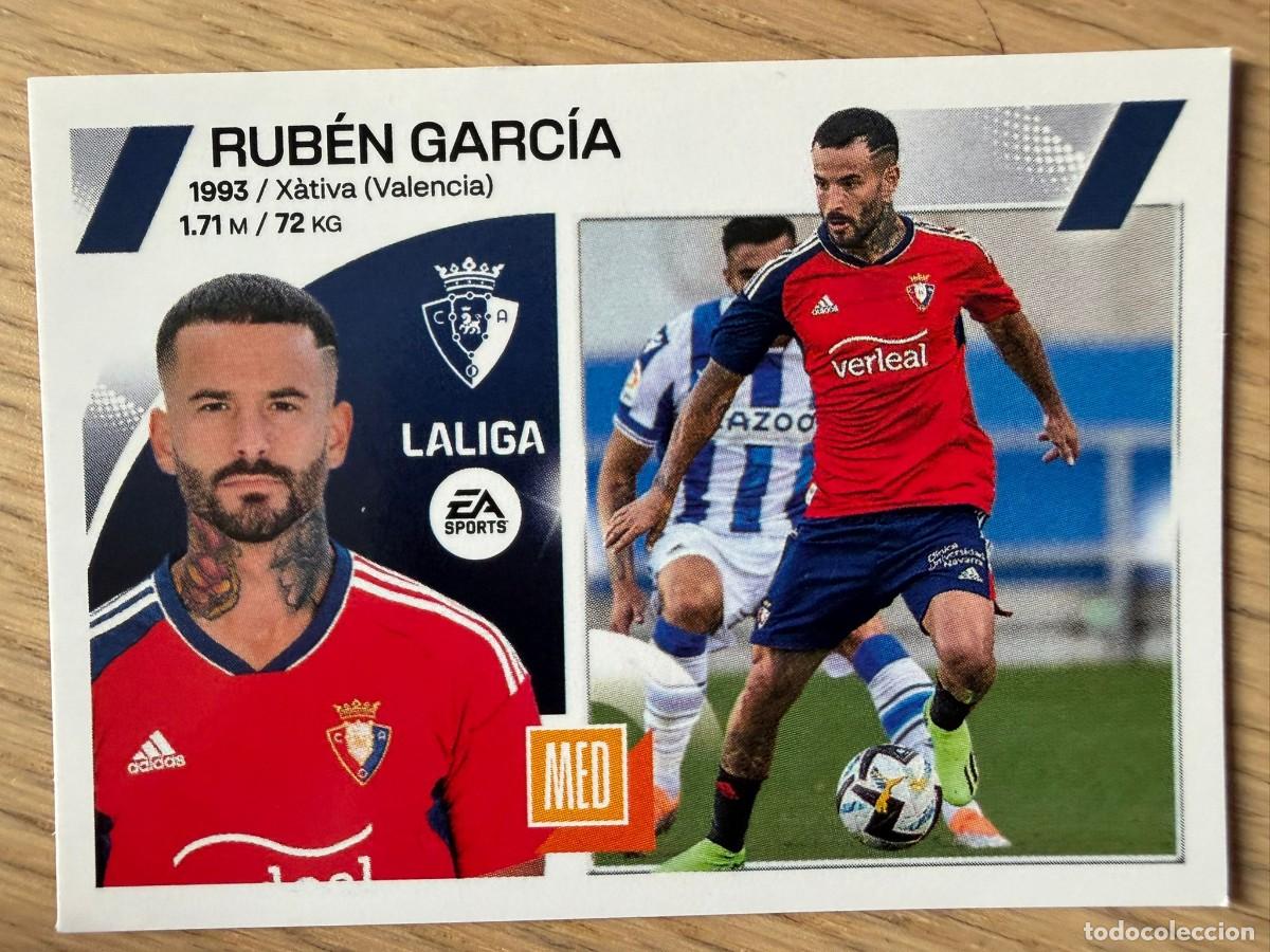 Coleccionismo cromos antiguos: 14 RUBEN GARCIA OSASUNA 23 24 2023 2024 LIGA EA SPORTS COLECCIONES ESTE SIN PEGAR STICKER