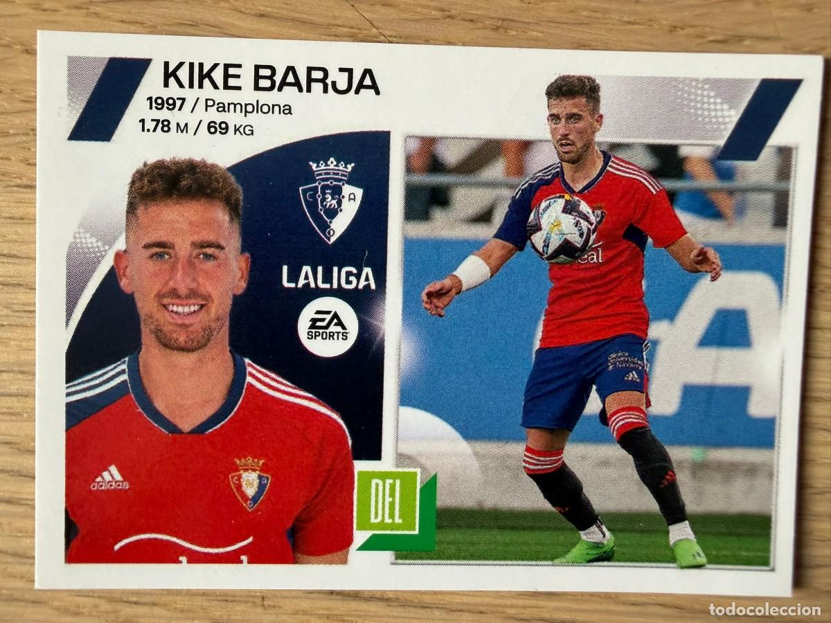 Coleccionismo cromos antiguos: 18 KIKE BARJA OSASUNA 23 24 2023 2024 LIGA EA SPORTS COLECCIONES ESTE SIN PEGAR STICKER