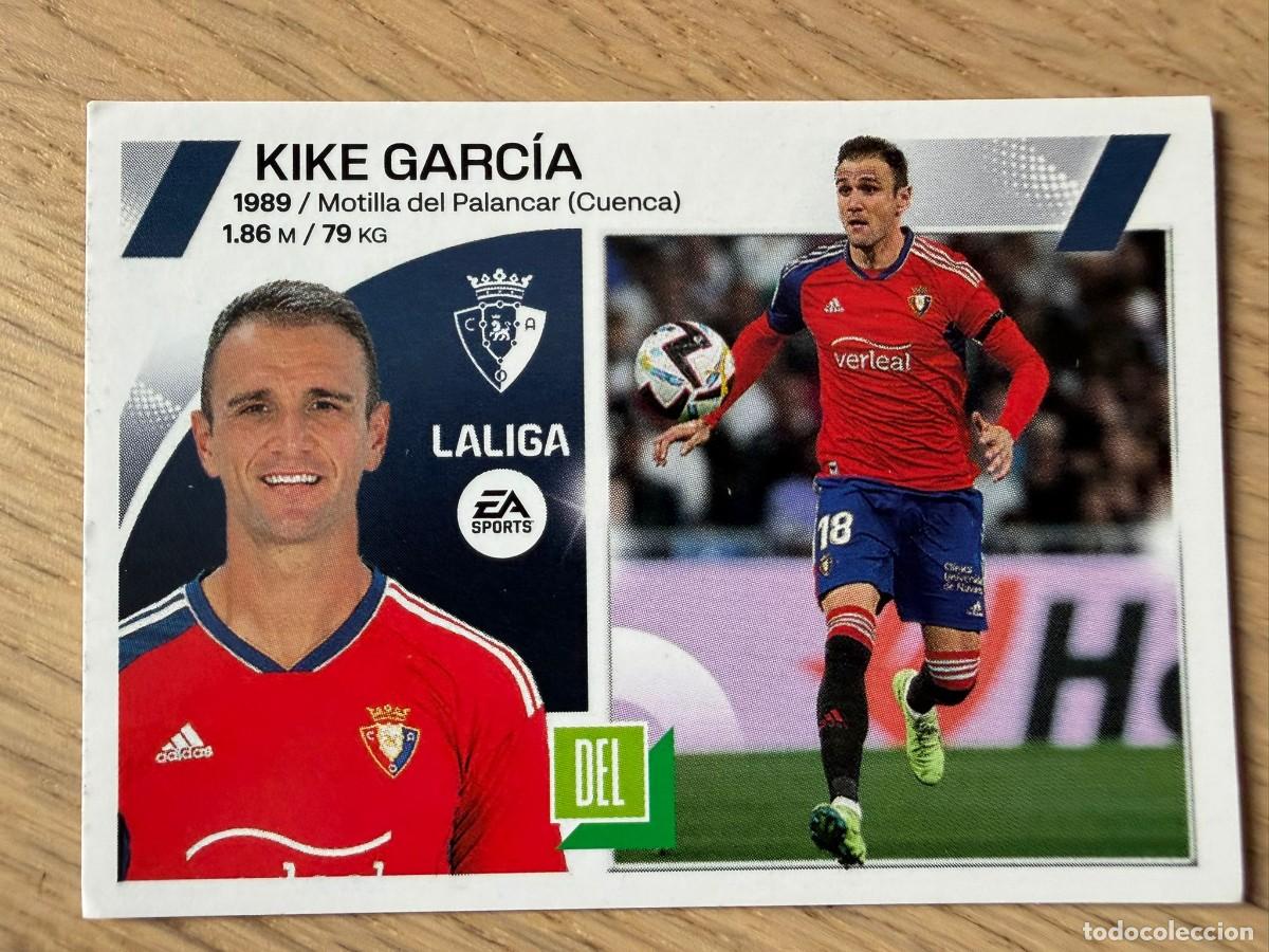 Coleccionismo cromos antiguos: 19 KIKE GARCIA OSASUNA 23 24 2023 2024 LIGA EA SPORTS COLECCIONES ESTE SIN PEGAR STICKER