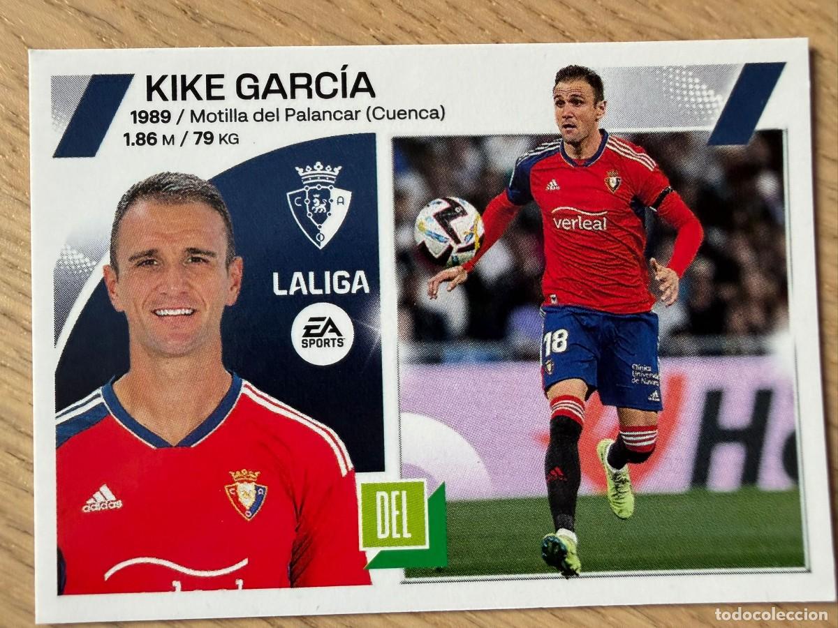 Coleccionismo cromos antiguos: 19 KIKE GARCIA OSASUNA 23 24 2023 2024 LIGA EA SPORTS COLECCIONES ESTE SIN PEGAR STICKER