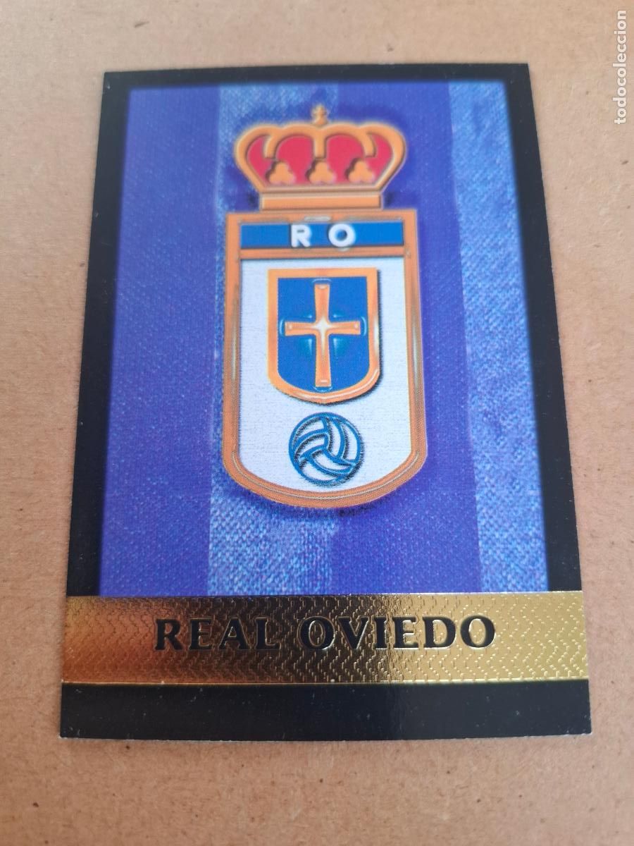 Coleccionismo cromos antiguos: MUNDICROMO 1999 2000 99 00 - 235 ESCUDO - REAL OVIEDO