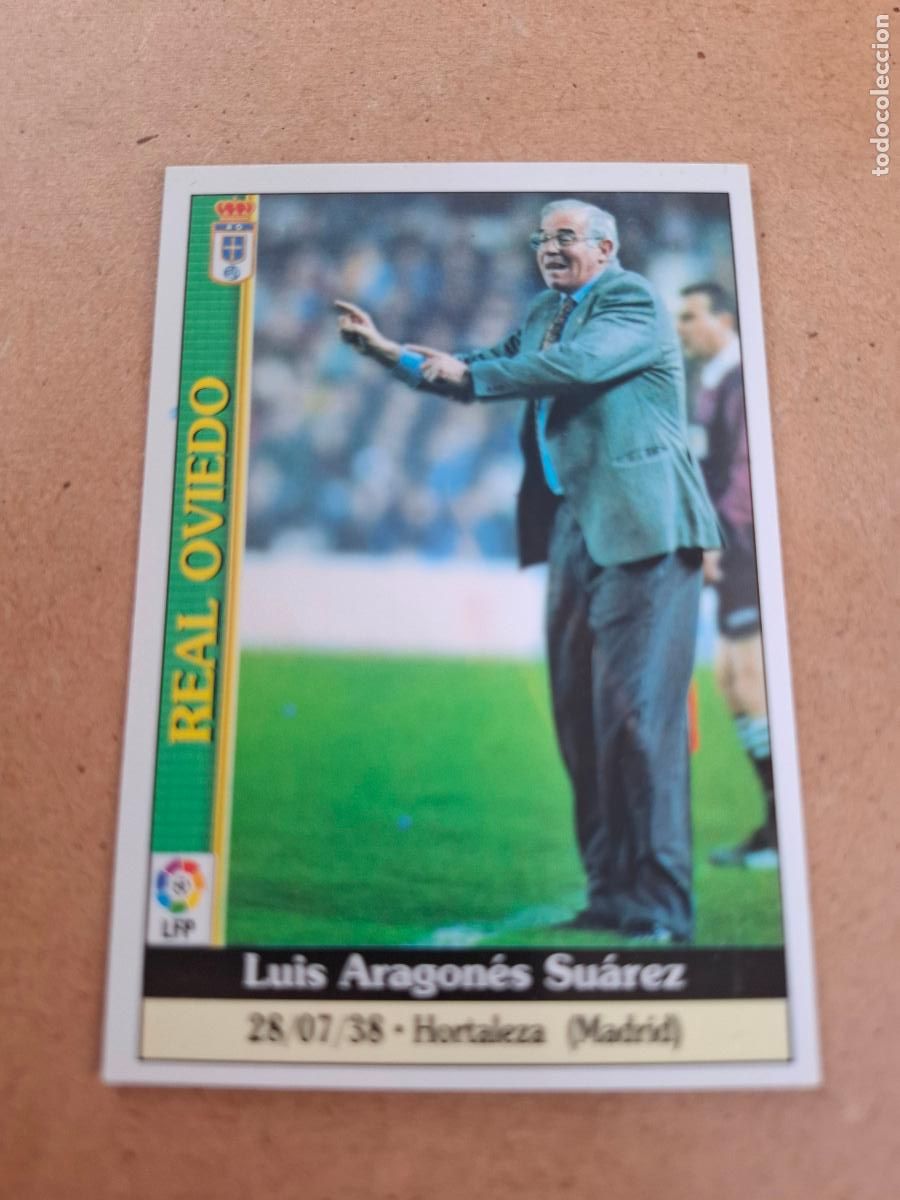 Coleccionismo cromos antiguos: MUNDICROMO 1999 2000 99 00 - 236 LUIS ARAGON&Eacute;S - REAL OVIEDO