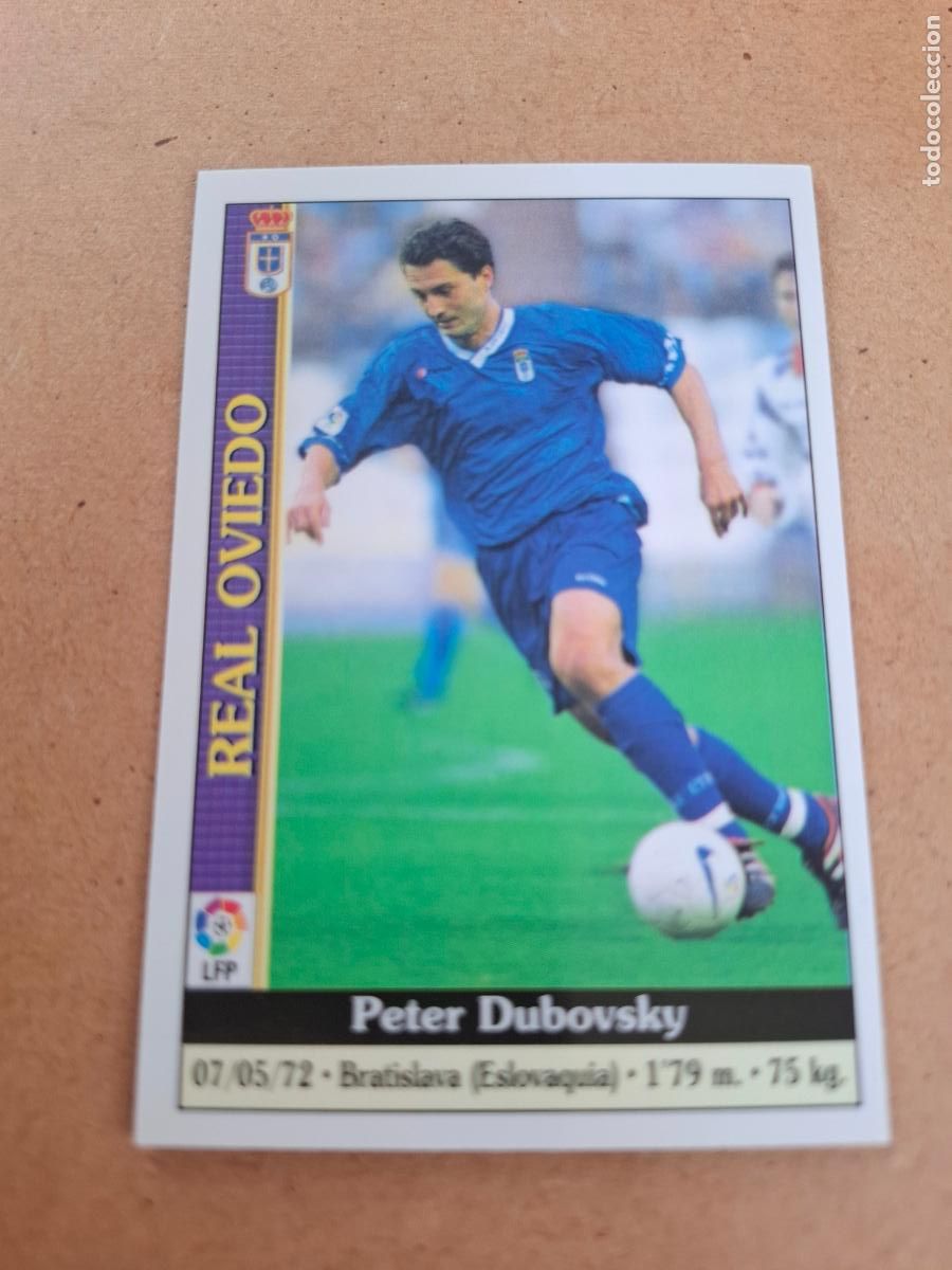Coleccionismo cromos antiguos: MUNDICROMO 1999 2000 99 00 - 251 DUBOVSKI ( CORREGIDO ) - REAL OVIEDO