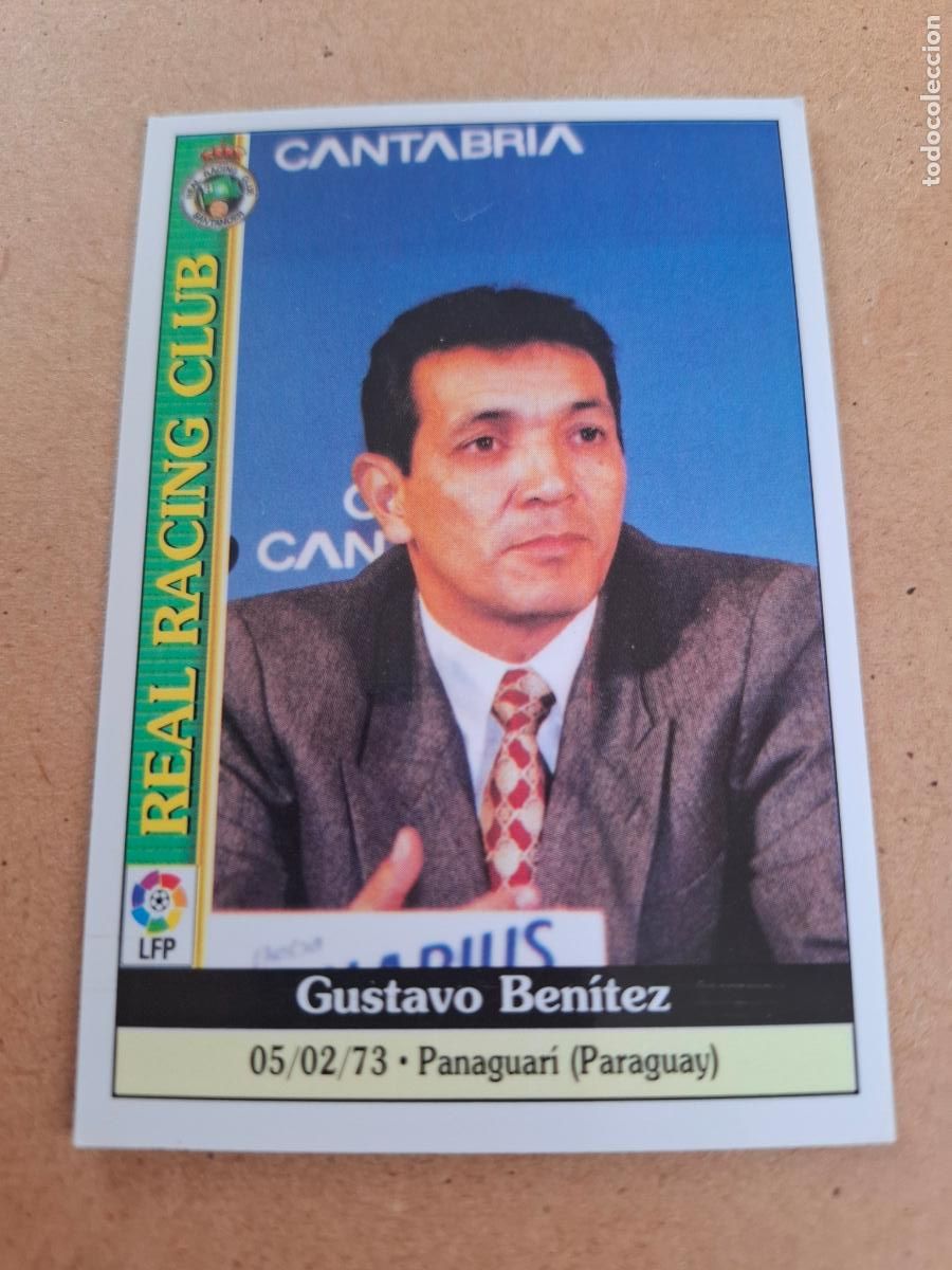 Coleccionismo cromos antiguos: MUNDICROMO 1999 2000 99 00 - 254 BENITEZ ( CORREGIDO ) - RACING CLUB