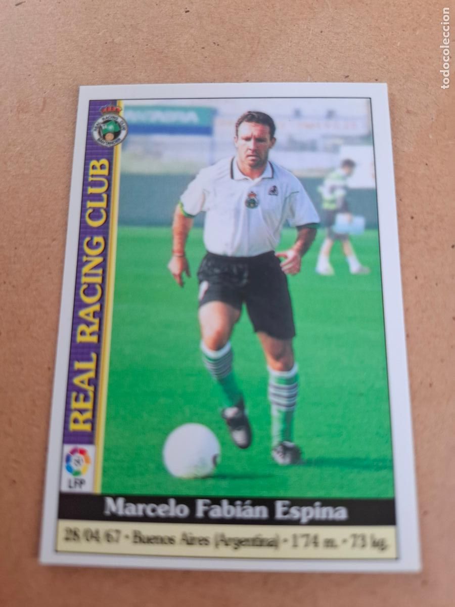 Coleccionismo cromos antiguos: MUNDICROMO 1999 2000 99 00 - 261 ESPINA - RACING CLUB