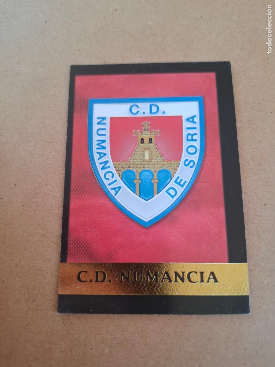 Coleccionismo cromos antiguos: MUNDICROMO 1999 2000 99 00 - 307 ESCUDO - CD NUMANCIA