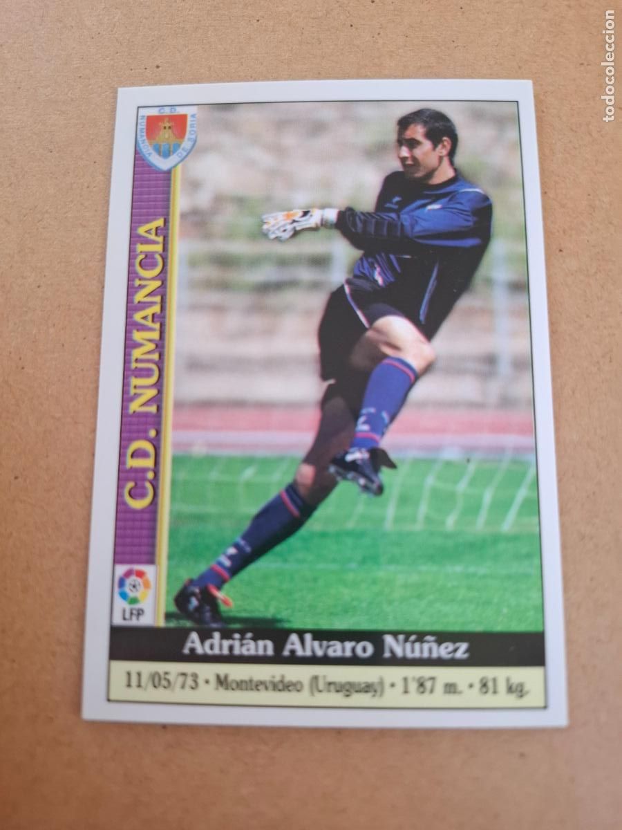 Coleccionismo cromos antiguos: MUNDICROMO 1999 2000 99 00 - 310 NU&Ntilde;EZ - CD NUMANCIA