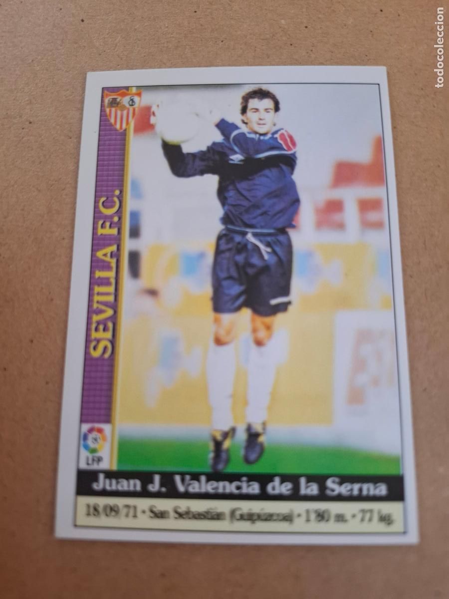 Coleccionismo cromos antiguos: MUNDICROMO 1999 2000 99 00 - 328 VALENCIA - SEVILLA FC