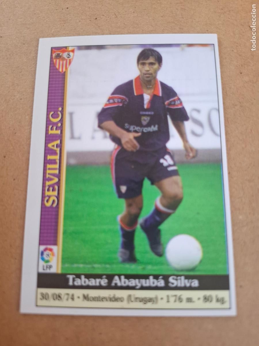 Coleccionismo cromos antiguos: MUNDICROMO 1999 2000 99 00 - 332 TABAR&Eacute; - SEVILLA FC
