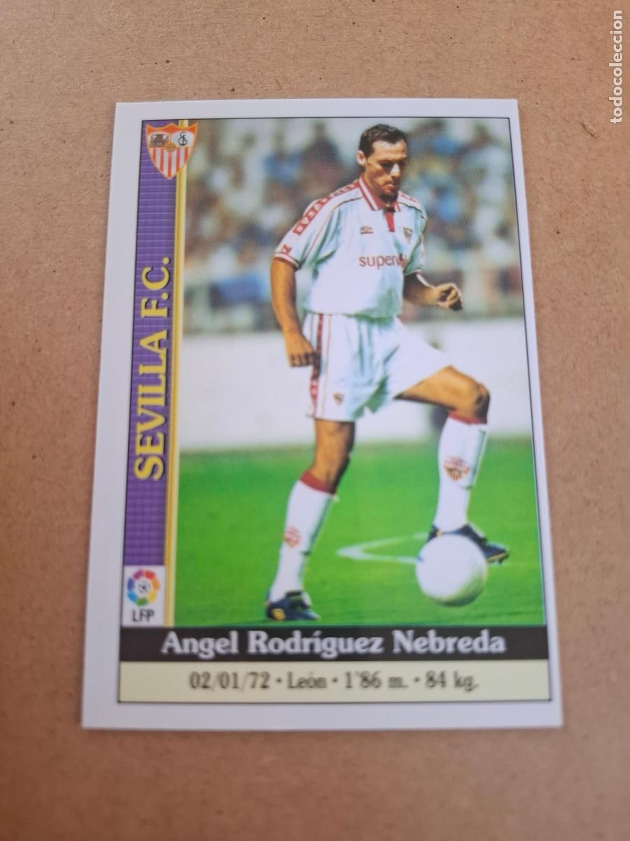 Coleccionismo cromos antiguos: MUNDICROMO 1999 2000 99 00 - 333 &Aacute;NGEL - SEVILLA FC