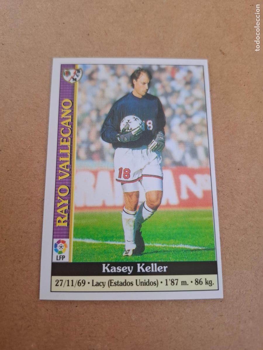 Coleccionismo cromos antiguos: MUNDICROMO 1999 2000 99 00 - 346 KELLER - RAYO VALLECANO