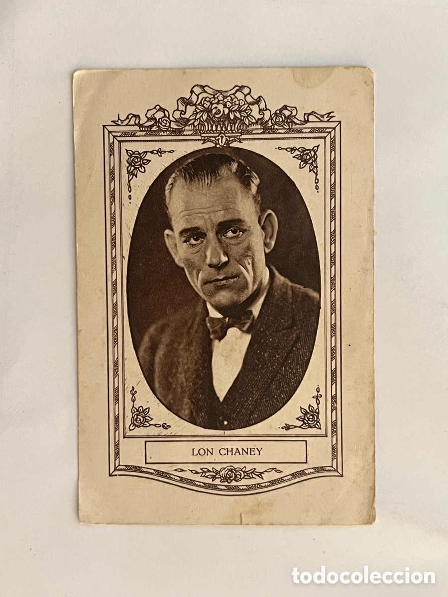 Colecionismo Cromos antigos: LON CHANEY.. Artistas Cine Mudo. Chocolates Juncosa, Serie I, No.8