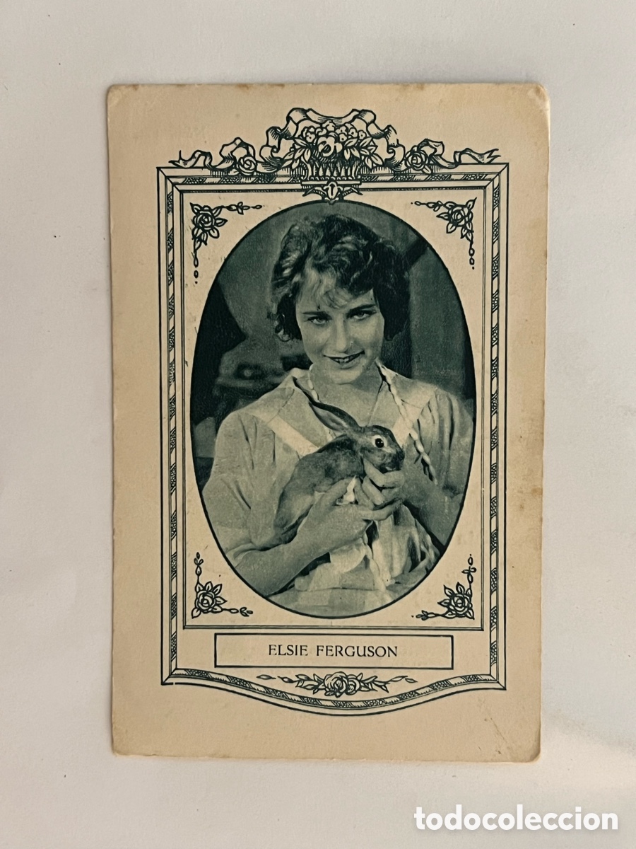 Colecionismo Cromos antigos: ELSI FERGURSON.. Artistas Cine Mudo. Chocolates Juncosa, Serie I, No.3