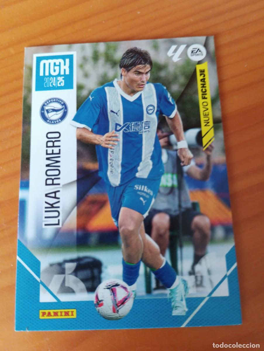 Coleccionismo cromos antiguos: N&ordm;441 LUKA ROMERO, NUEVO FICHAJE. MEGACRACKS 2024/2025. MGK 24/25 PANINI