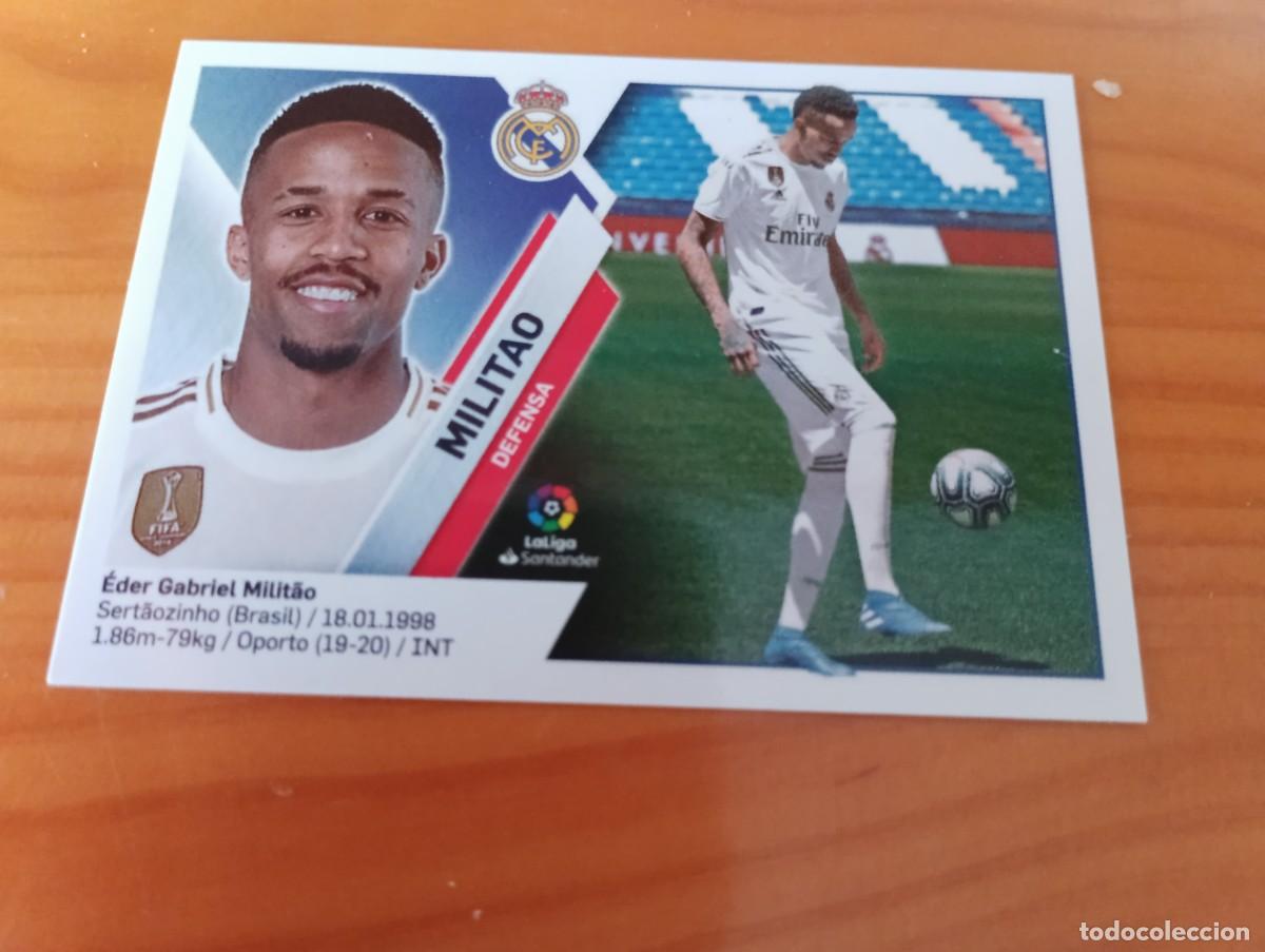 Colecionismo Cromos antigos: MILITAO - REAL MADRID ULTIMOS FICHAJES N&ordm; 17 LIGA ESTE 2019 2020 - 19 20