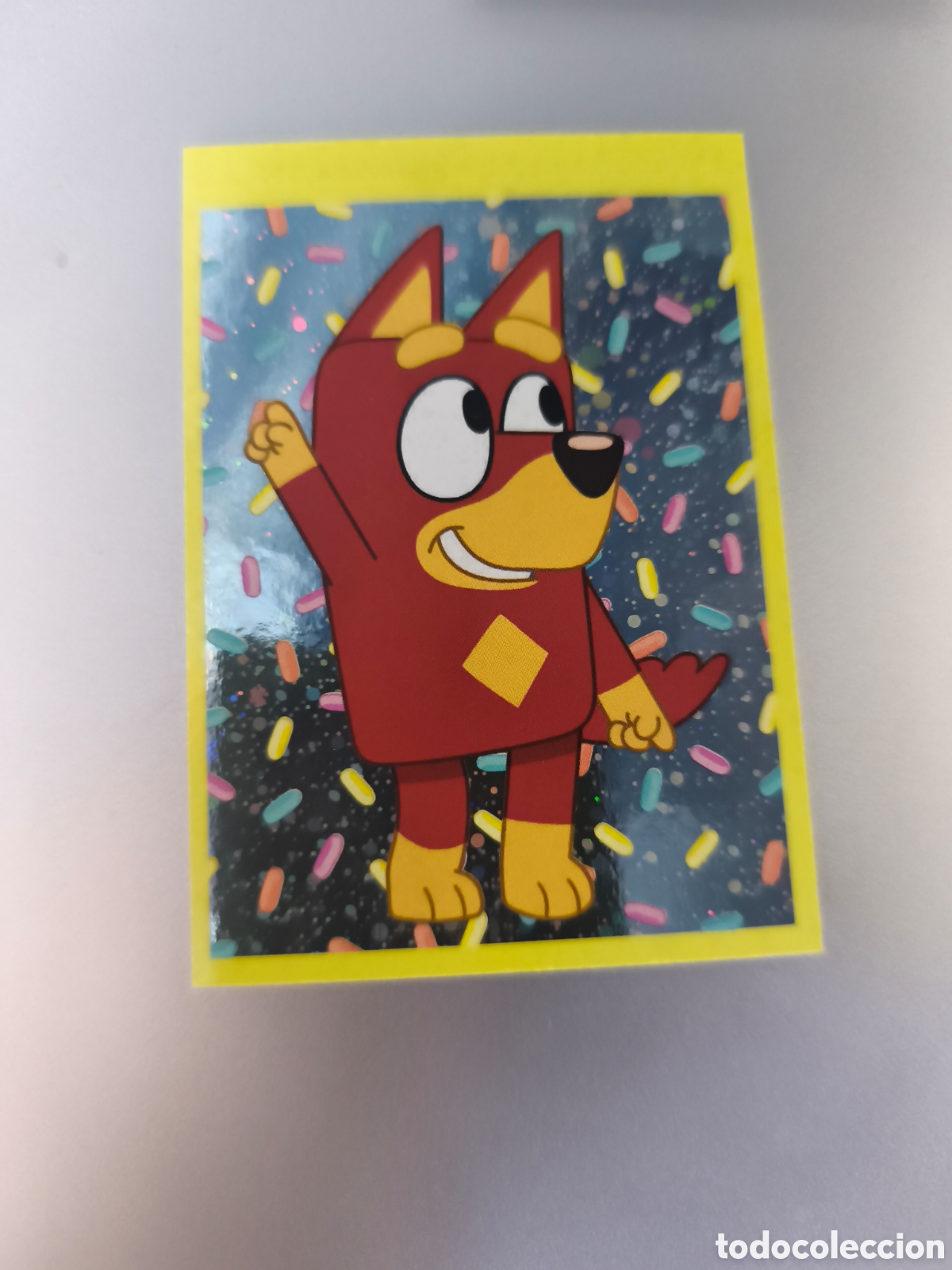 Colecionismo Cromos antigos: Cromo colecci&oacute;n Bluey sin pegar X17