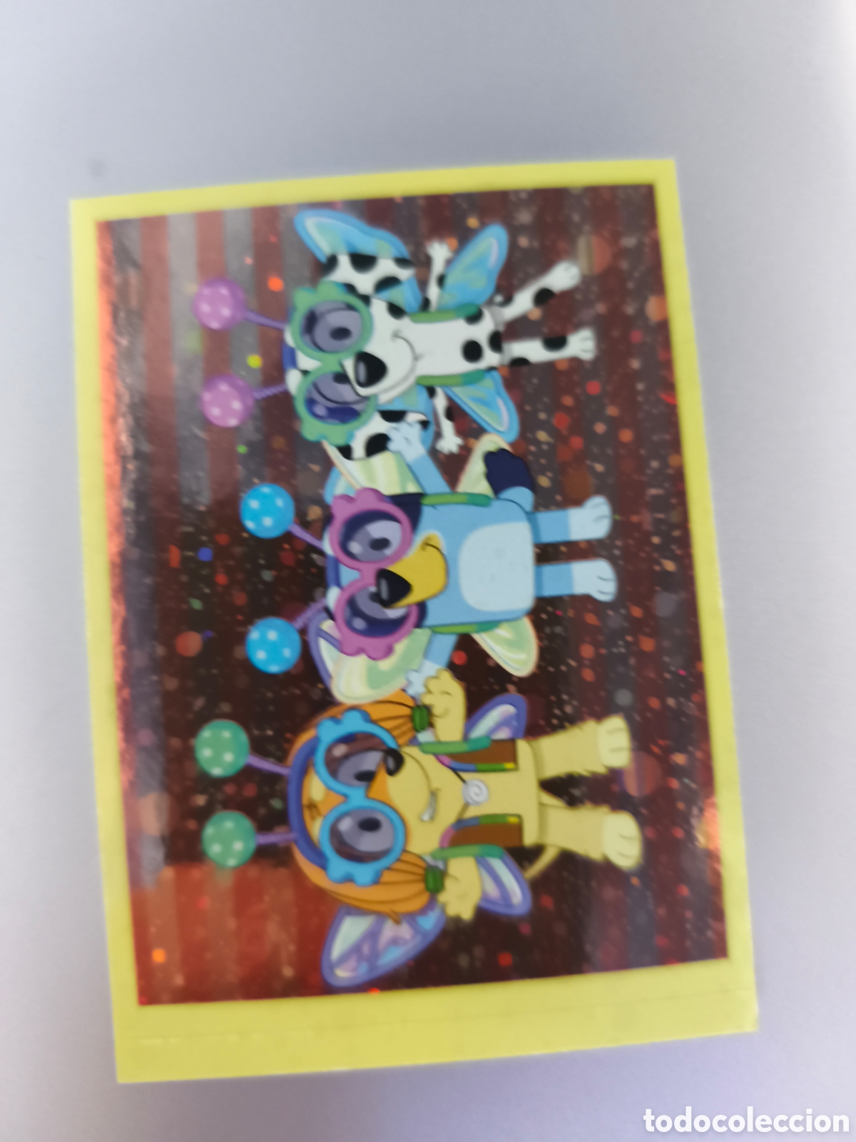 Coleccionismo cromos antiguos: Cromo colecci&oacute;n Bluey sin pegar X5