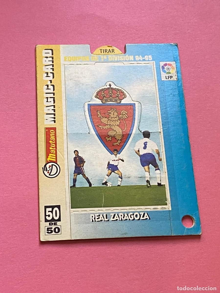 Collezionismo Figurine antiche: Magic card MATUTANO craks de la liga 94-95 Real Zaragoza n&uacute;mero 50