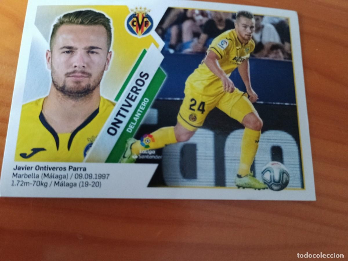 Coleccionismo cromos antiguos: ONTIVEROS - VILLARREAL CF ULTIMOS FICHAJES N&ordm; 55 LIGA ESTE 2019 2020 - 19 20
