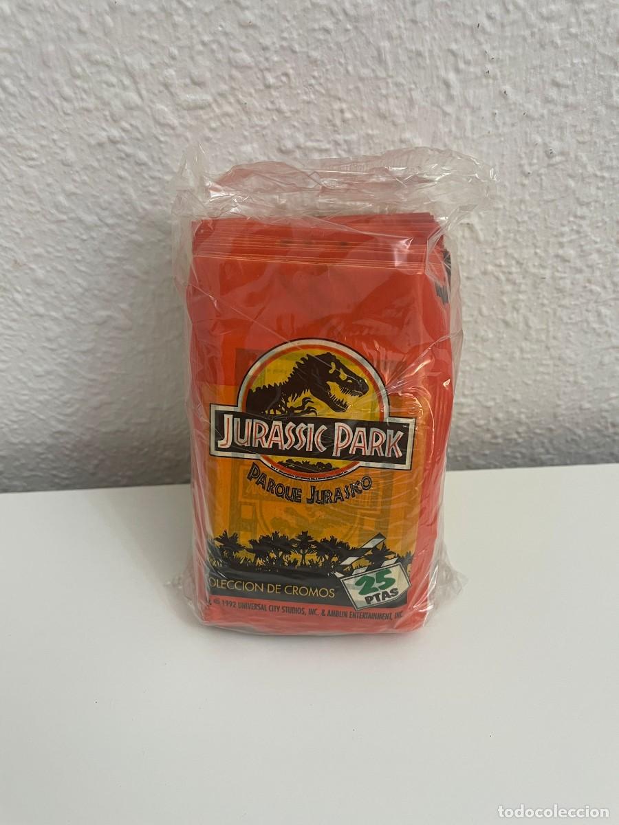 Coleccionismo cromos antiguos: 50 Sobres Cromos Jurassic Park