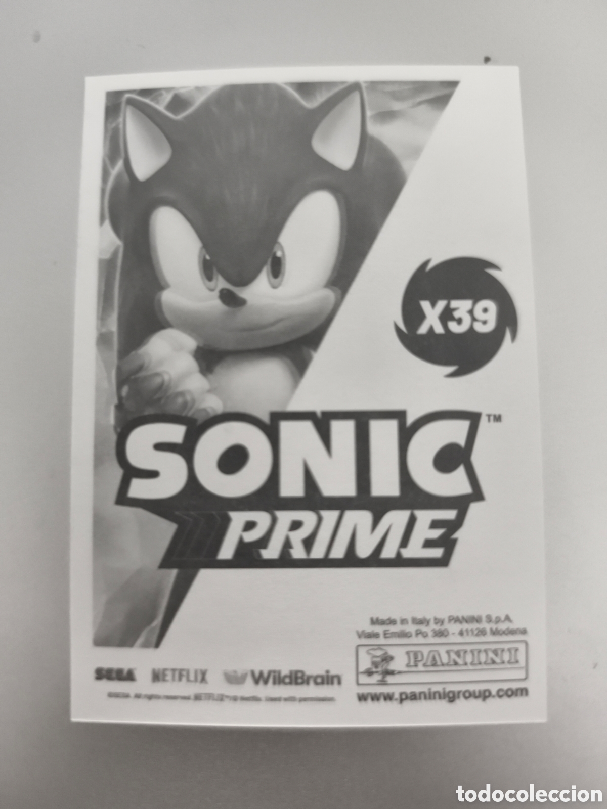 Coleccionismo cromos antiguos: Cromo colecci&oacute;n Sonic Prime X39 - Foto 2