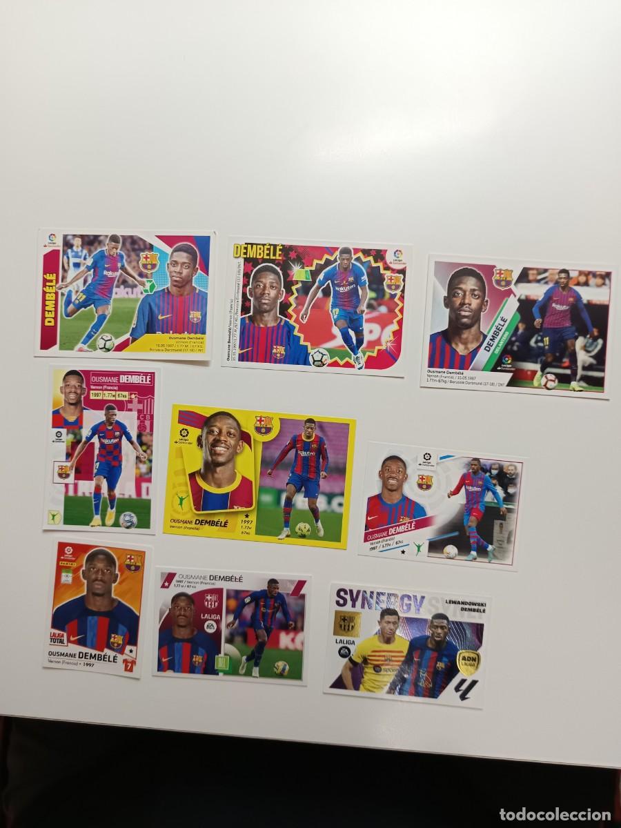 Coleccionismo cromos antiguos: cromos futbol de dembele