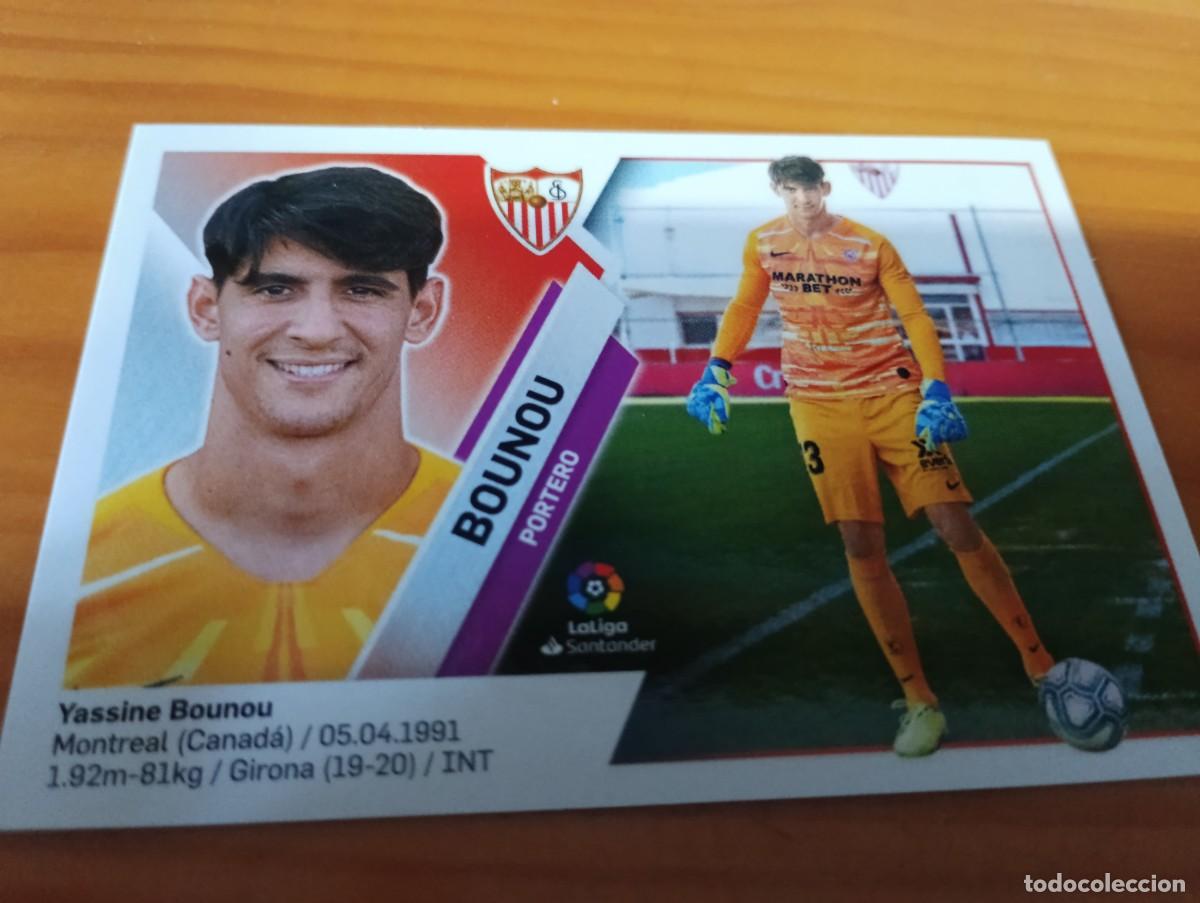 Coleccionismo cromos antiguos: CROMO BOUNOU 2 BIS COLOCA SEVILLA LIGA 2019 2020 19 20 ESTE PANINI NUNCA PEGADO