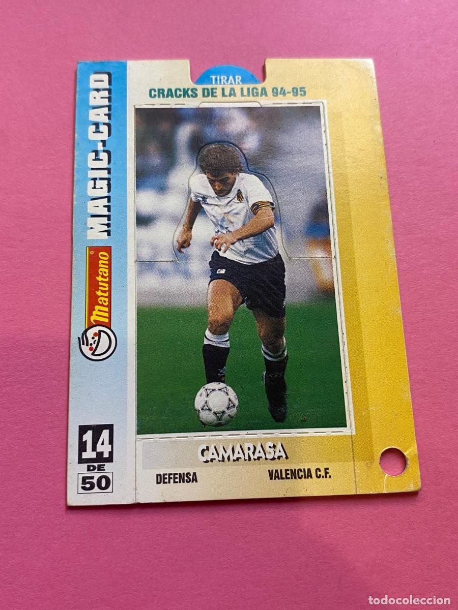 Coleccionismo cromos antiguos: Magic card MATUTANO craks de la liga 94-95 Guerrero n&uacute;mero 19