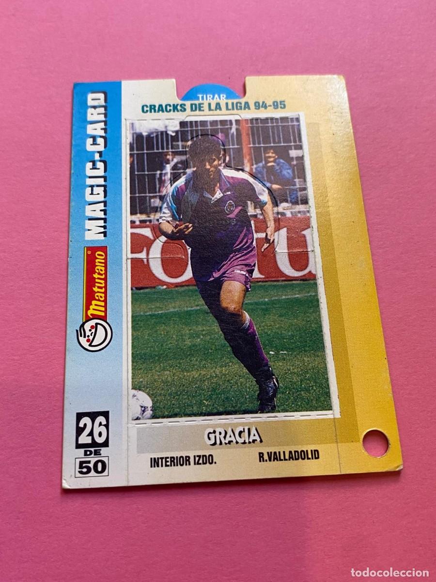 Collectable Antique Stickers: Magic card MATUTANO craks de la liga 94-95 Gracia n&uacute;mero 26
