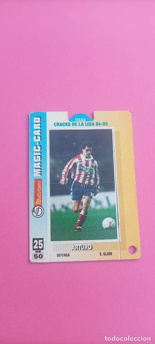 Coleccionismo cromos antiguos: Magic card MATUTANO craks de la liga 94-95 Arturo n&uacute;mero 25