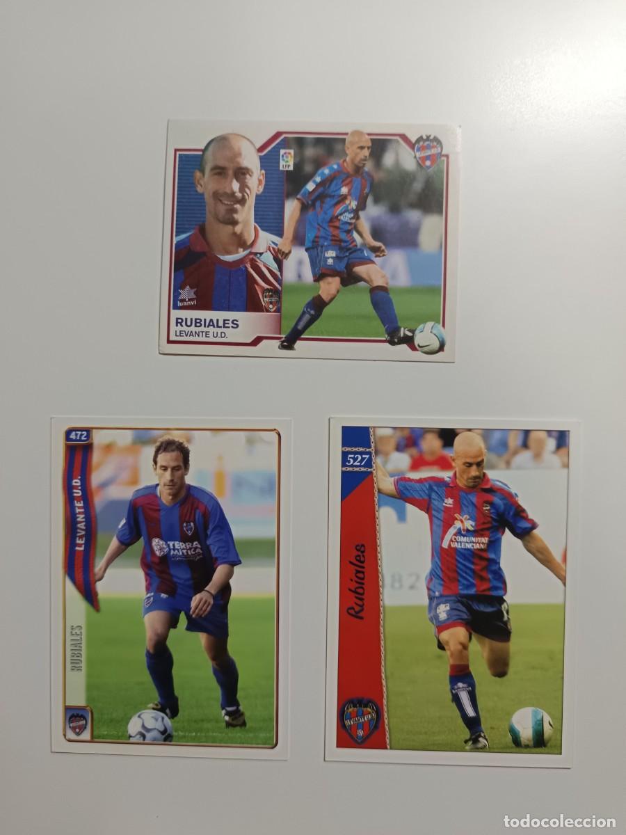 Coleccionismo cromos antiguos: comos futbol de Rubiales