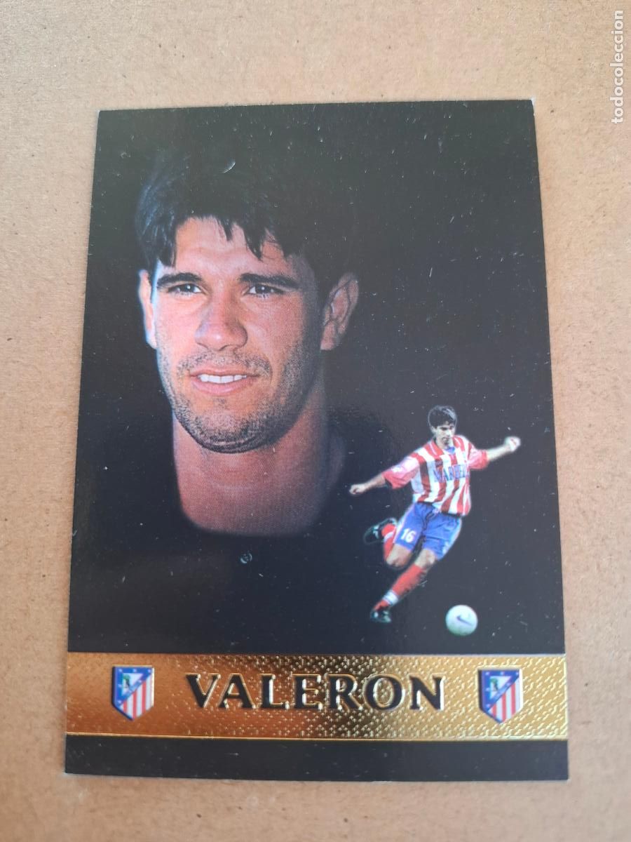 Coleccionismo cromos antiguos: MUNDICROMO 1999 2000 99 00 - 419 VALER&Oacute;N ( MEJORES 98/99 ) - AT. MADRID