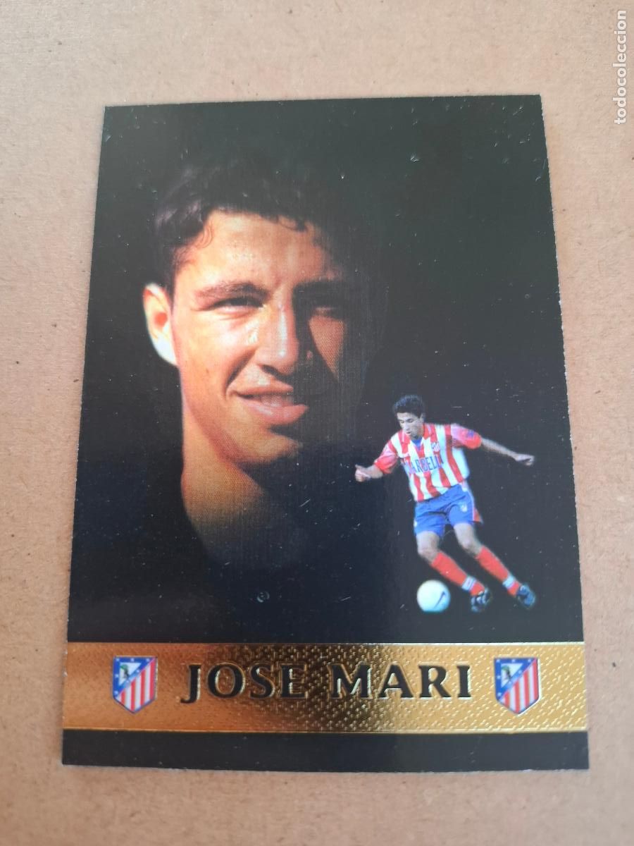 Coleccionismo cromos antiguos: MUNDICROMO 1999 2000 99 00 - 423 JOS&Eacute; MARI ( MEJORES 98/99 ) - AT. MADRID